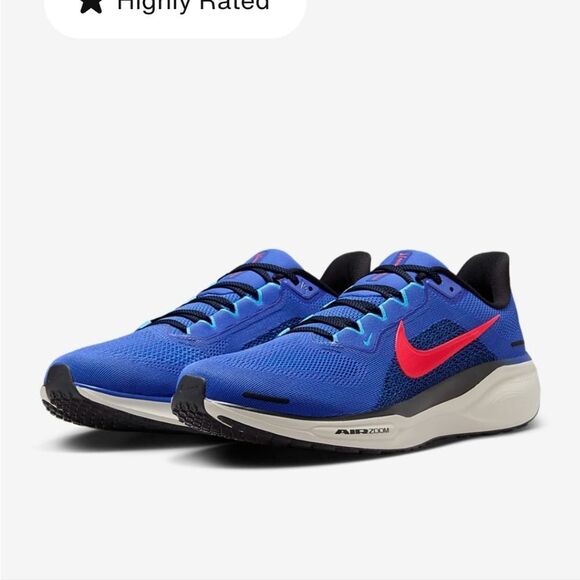 NIKE Pegasus 41 Air Zoom Blue Men's Size 8.5 - Picture 11 of 12